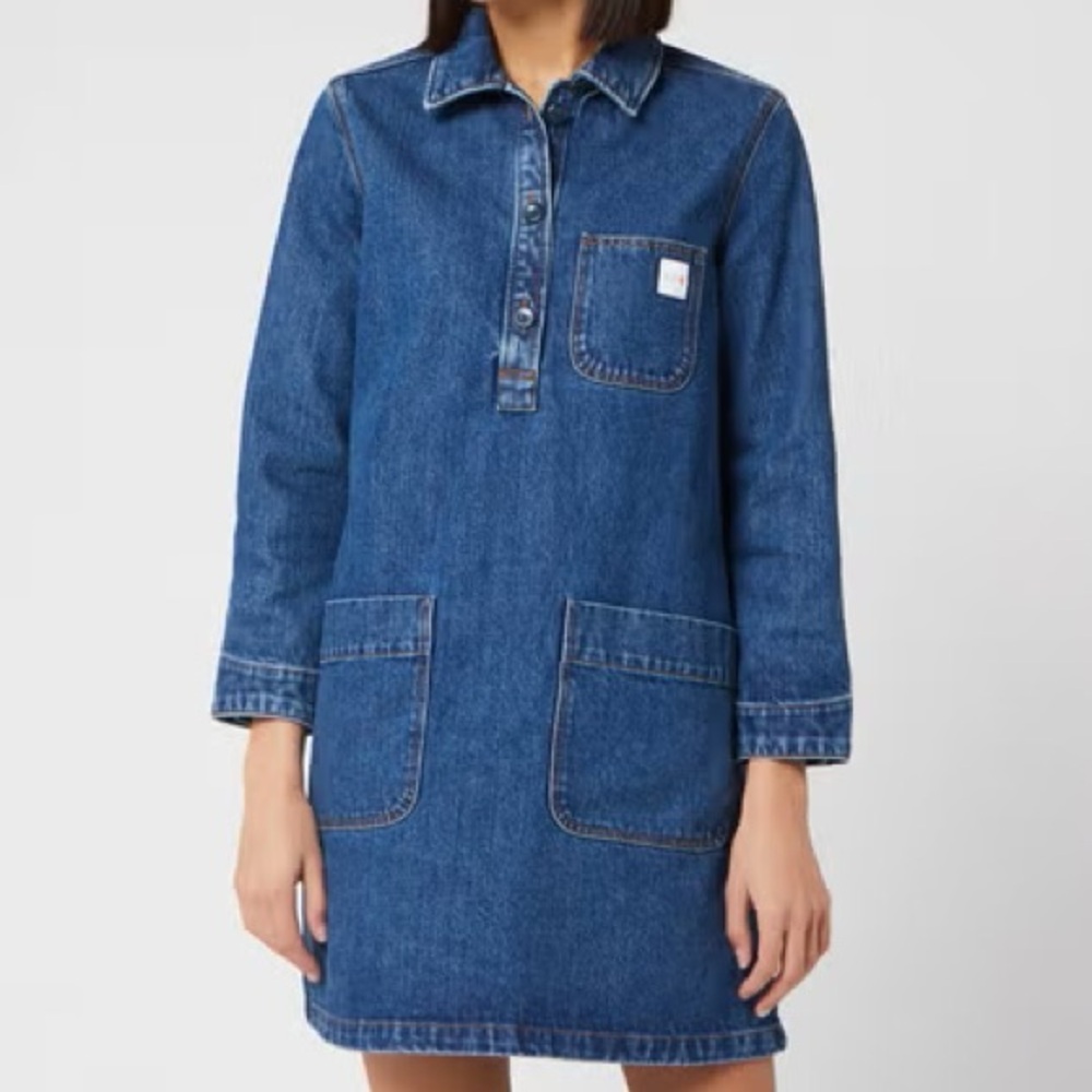 A.P.C. X Carhartt collab denim dress